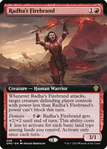 Radha's Firebrand - dmu Spoiler