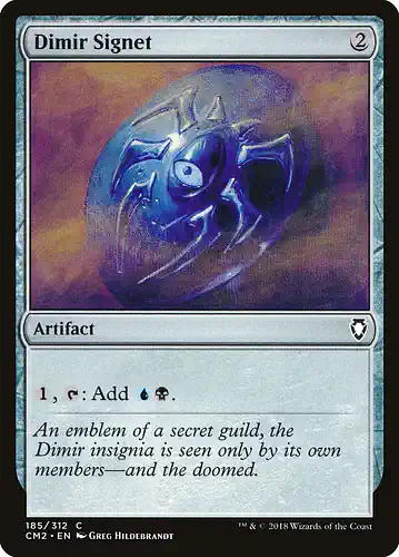 Dimir Signet - cm2 Spoiler