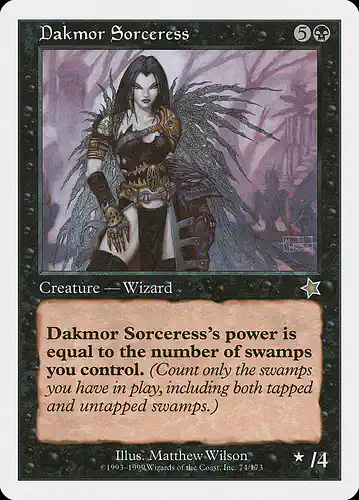 Dakmor Sorceress - s99 Spoiler