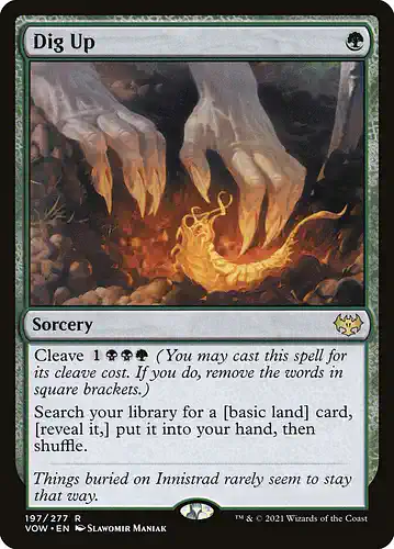 Dig Up - vow Spoiler