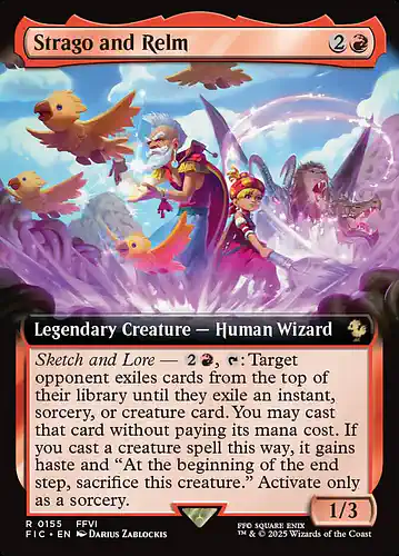 Strago and Relm - fic Spoiler