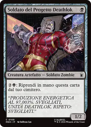 Project Deathlok Soldier - msh Spoiler