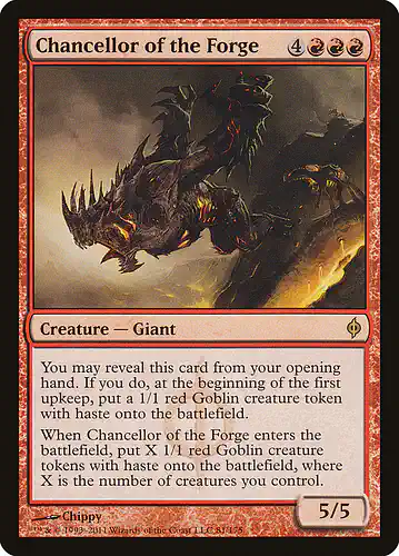 Chancellor of the Forge - nph Spoiler