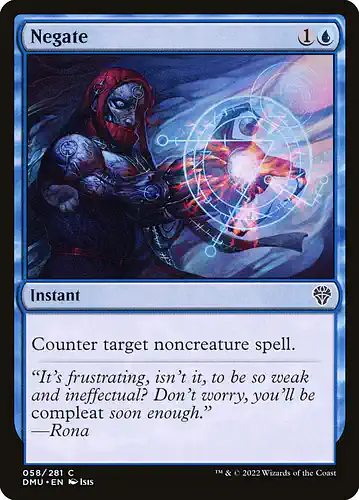 Negate - dmu Spoiler