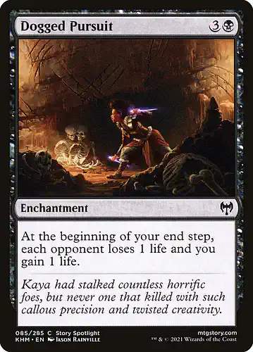 Dogged Pursuit - khm Spoiler