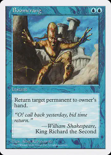 Boomerang - 5ed Spoiler