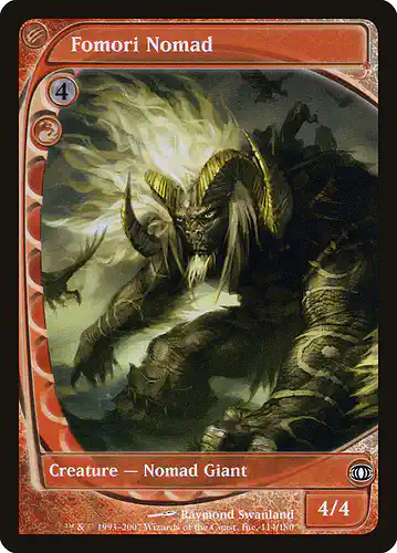 Fomori Nomad - fut Spoiler