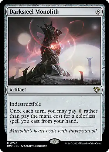 Darksteel Monolith - cmm Spoiler