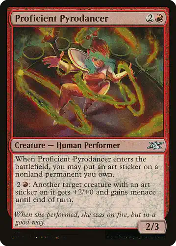 Proficient Pyrodancer - unf Spoiler