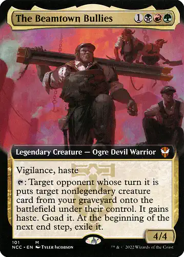 The Beamtown Bullies - ncc Spoiler