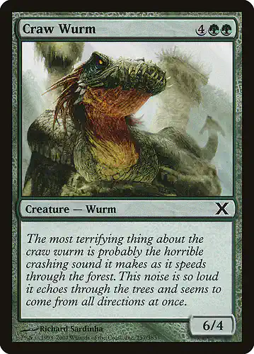 Craw Wurm - 10e Spoiler
