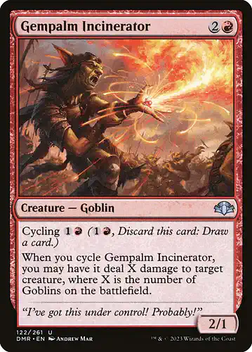 Gempalm Incinerator - dmr Spoiler
