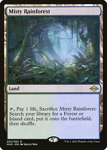 Misty Rainforest - mh2 Spoiler