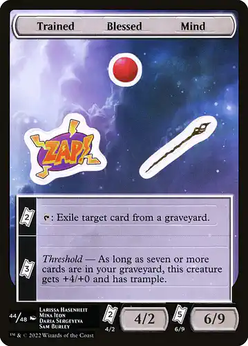 Trained Blessed Mind - unf Spoiler