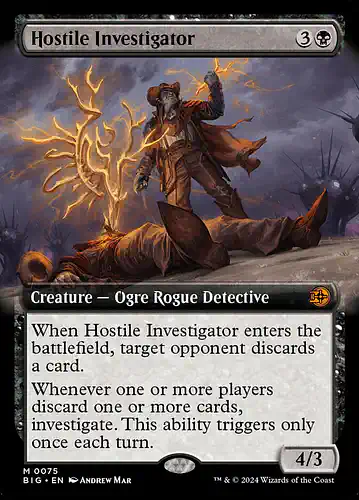 Hostile Investigator - big Spoiler