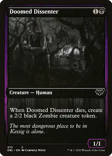 Doomed Dissenter - dbl Spoiler