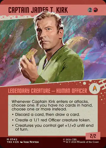 Captain James T. Kirk - trk Spoiler