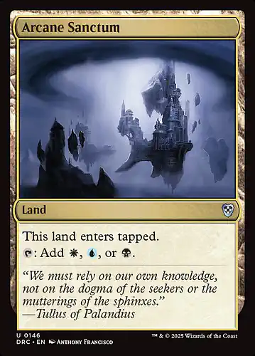 Arcane Sanctum - drc Spoiler