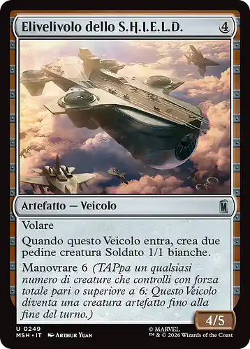 S.H.I.E.L.D. Helicarrier - msh Spoiler