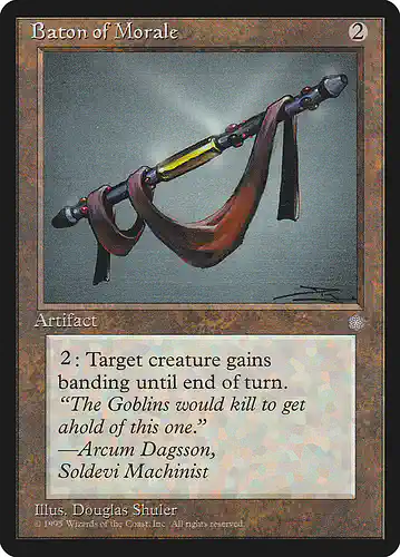 Baton of Morale - ice Spoiler