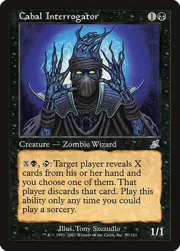 Cabal Interrogator - scg Spoiler