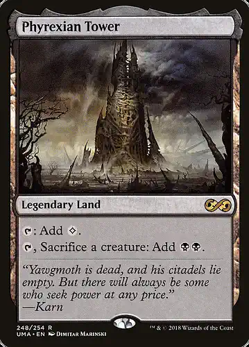 Phyrexian Tower - uma Spoiler