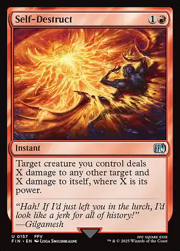 Self-Destruct - fin Spoiler