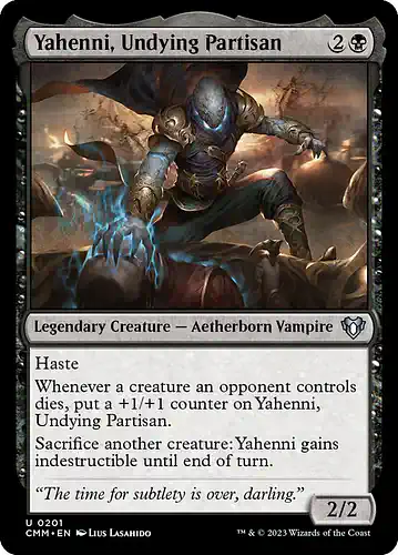 Yahenni, Undying Partisan - cmm Spoiler