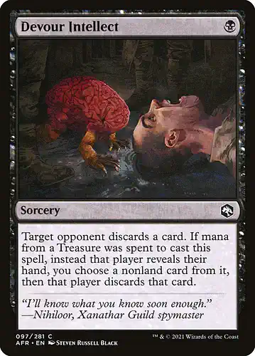 Devour Intellect - afr Spoiler