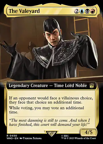 The Valeyard - who Spoiler