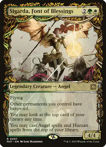 Sigarda, Font of Blessings - mat Spoiler