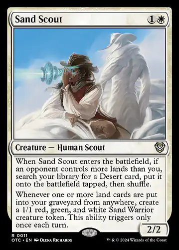 Sand Scout - otc Spoiler