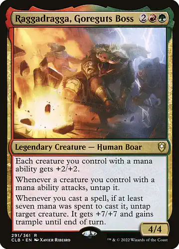 Raggadragga, Goreguts Boss - clb Spoiler
