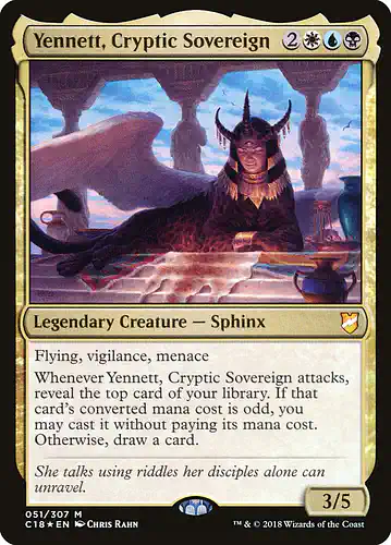 Yennett, Cryptic Sovereign - c18 Spoiler