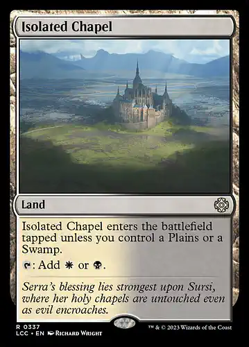 Isolated Chapel - lcc Spoiler