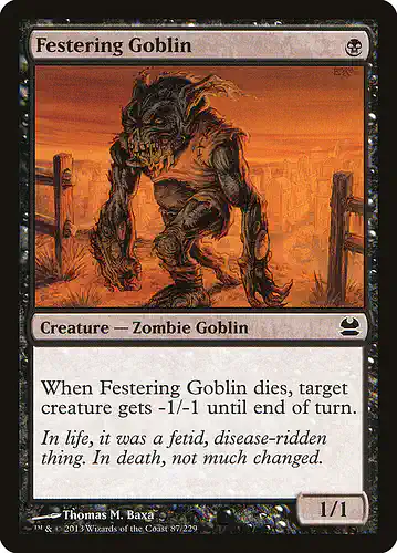 Festering Goblin - mma Spoiler