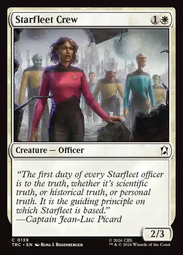 Starfleet Crew - trc Spoiler
