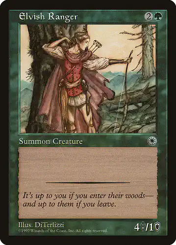Elvish Ranger - por Spoiler