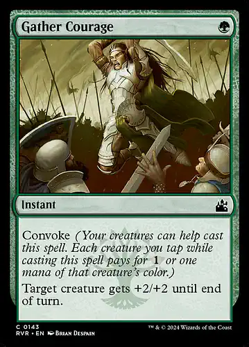 Gather Courage - rvr Spoiler