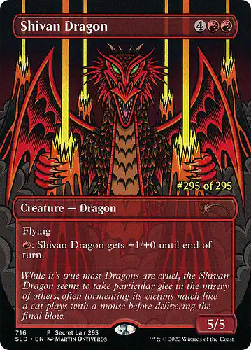 Shivan Dragon - sld Spoiler
