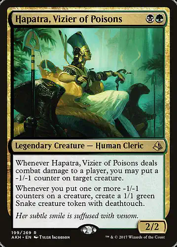 Hapatra, Vizier of Poisons - akh Spoiler