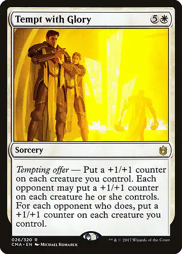 Tempt with Glory - cma Spoiler