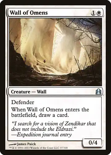 Wall of Omens - cmd Spoiler