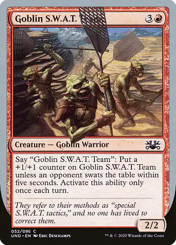 Goblin S.W.A.T. Team - und Spoiler