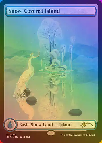 Snow-Covered Island - sld Spoiler