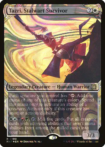 Tazri, Stalwart Survivor - mat Spoiler