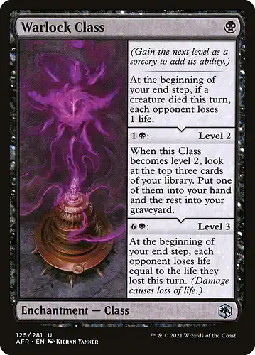 Warlock Class - afr Spoiler