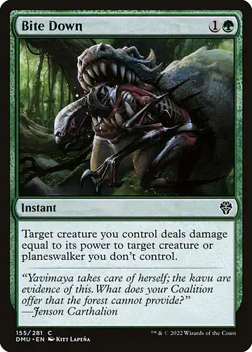 Bite Down - dmu Spoiler