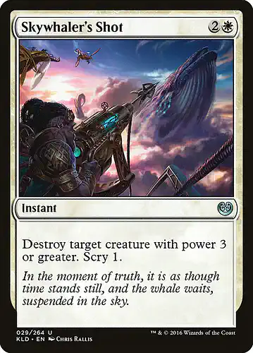 Skywhaler's Shot - kld Spoiler
