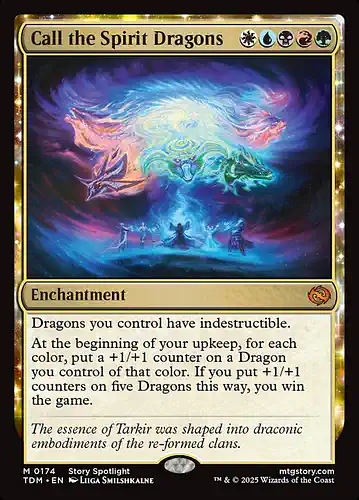 Call the Spirit Dragons - tdm Spoiler